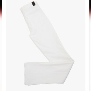 VINCE Taylor White Denim Highrise Boot Cut Pants